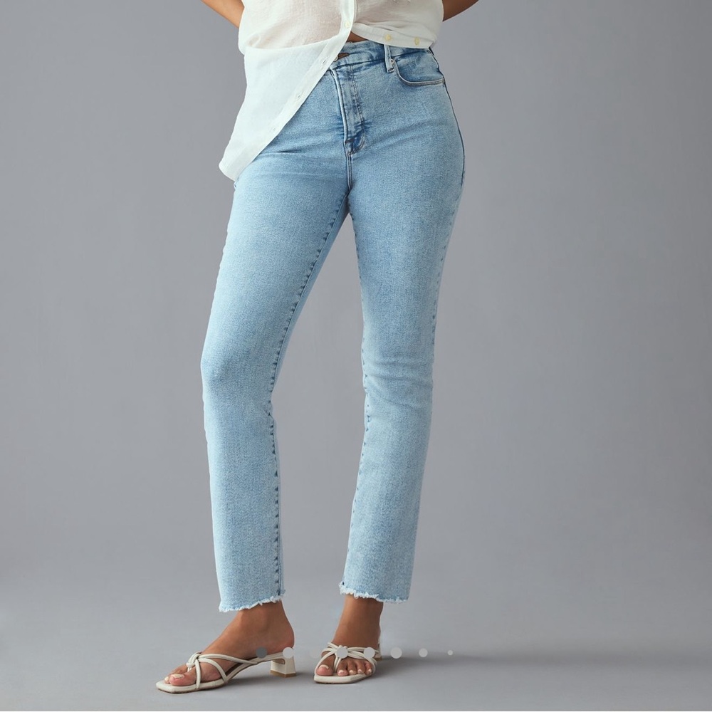 Good American| Good Legs High-Rise Cigarette Jeans